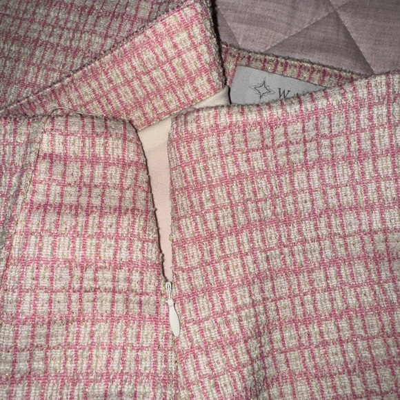 Pink Skirt with zipper by brand WAYF - Picture 4 of 6